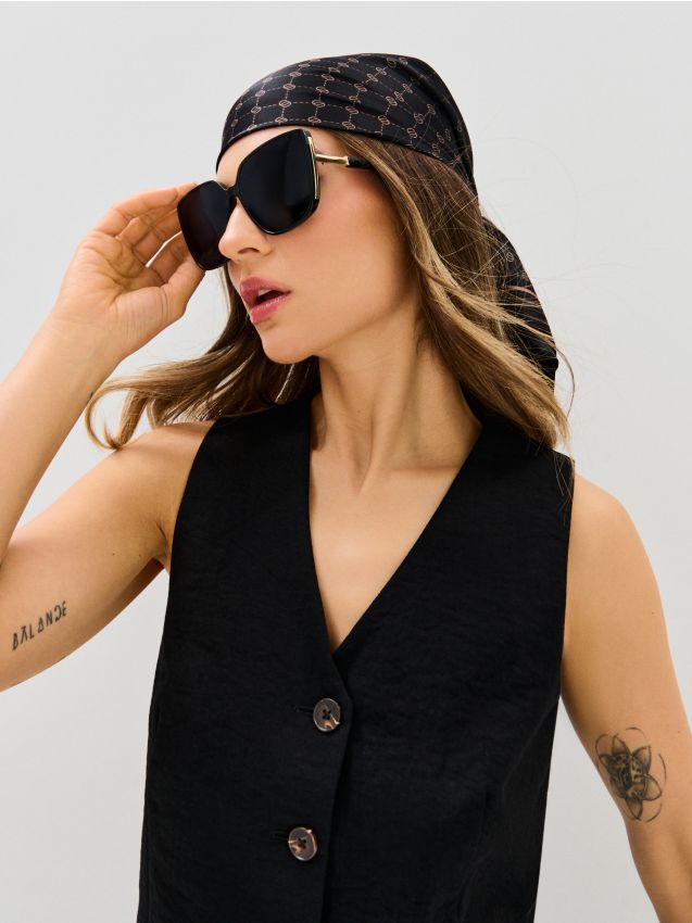 Sinsay - Ochelari de soare - negru