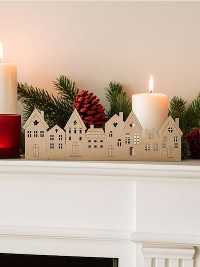 Стояща декорация във формата на къщичка