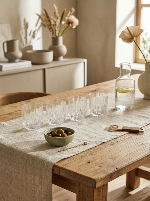 Sinsay - Set de 4 pahare - clear