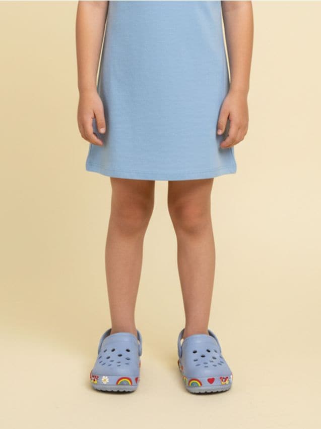 Sinsay - Saboți cu bareta la călcâi - light blue