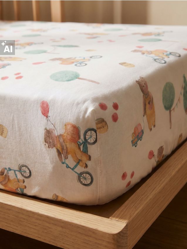 Sinsay - Set de lenjerie pentru copii cu model ursuleți - multicolor
