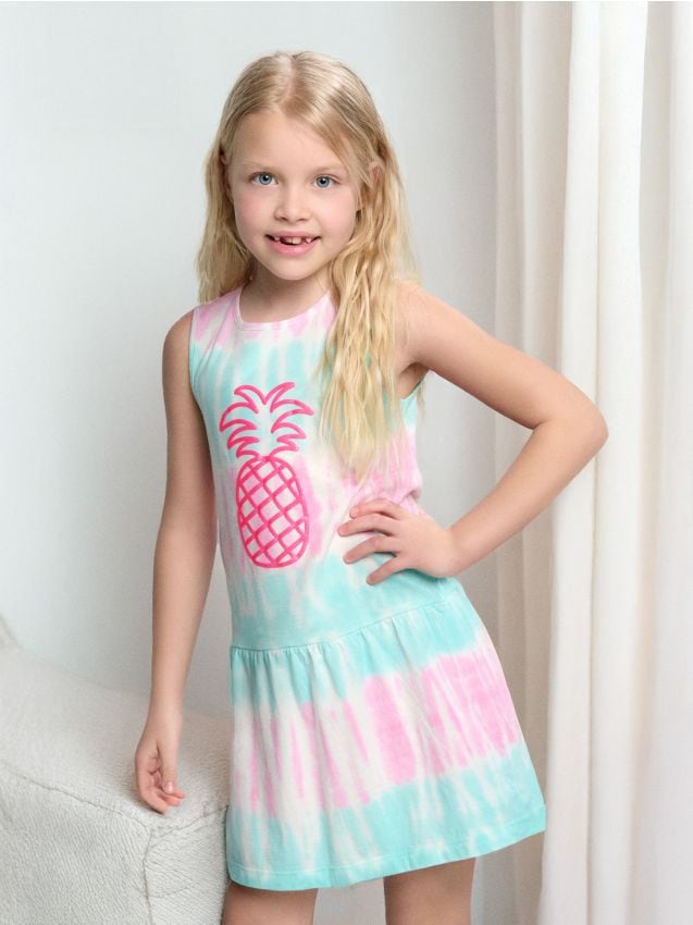Kleid mit Schößchen - SINSAY