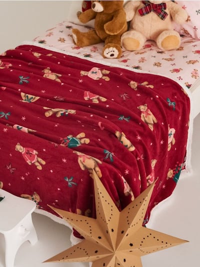 Ćebe s božićnim motivom