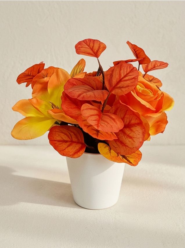 Sinsay - Plantă decorativă în ghiveci cu motiv de dovleac - multicolor
