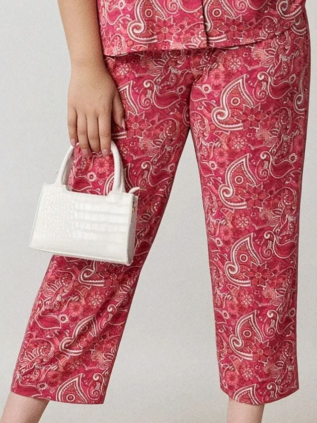 Pantaloni Plus Size - fucsia