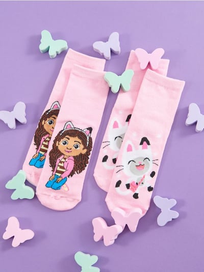 Socken, 2er-Pack Gabby's Dollhouse