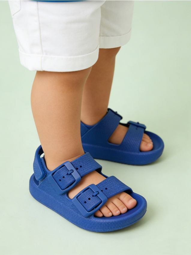 Sinsay - Sandale cu catarame - albastru