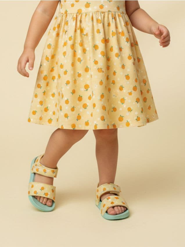 Sinsay - Sandale cu motiv de portocală - altele