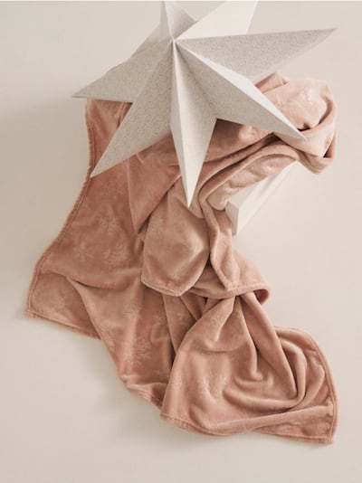 Κουβέρτα με χριστουγεννιάτικο σχέδιο