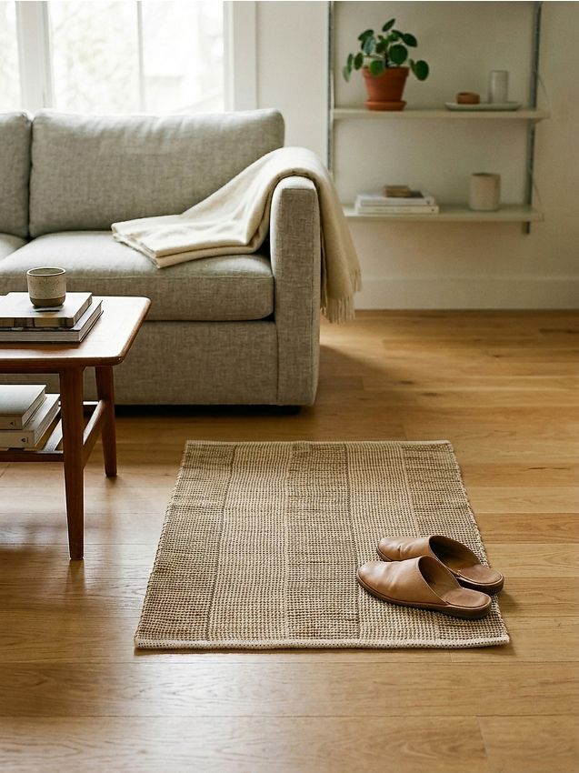 Sinsay - Covor cu conținut ridicat de iută - bej