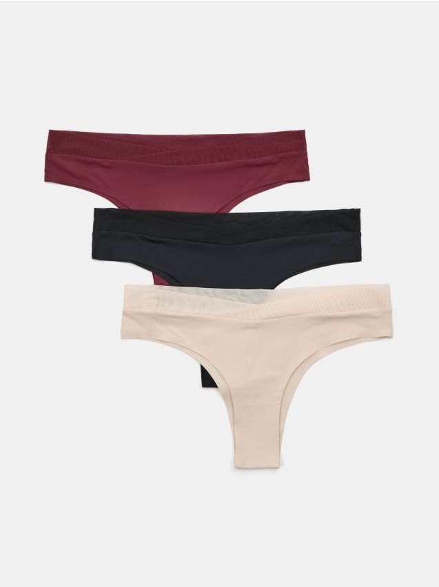 Sinsay - Set de 3 perechi de chiloți cu croială braziliană - multicolor