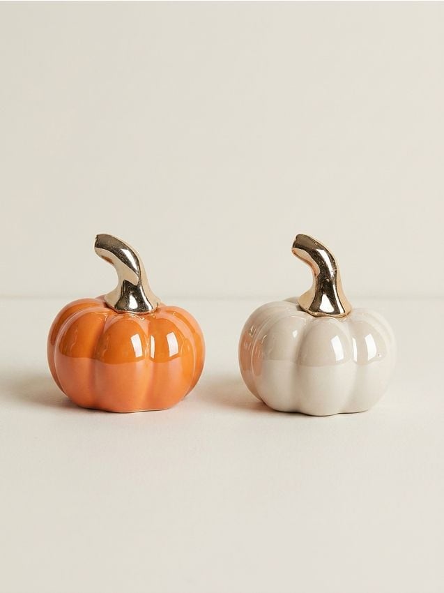 Sinsay - Decorațiuni de sine stătătoare în formă de dovleci 2 pack - multicolor