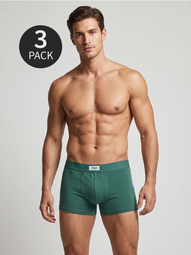 Sinsay - Set de 3 perechi de boxeri - negru