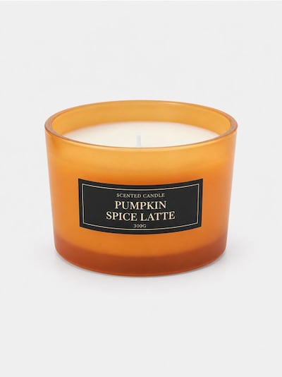 Dišeča sveča s tremi stenji Pumpkin Spice Latte