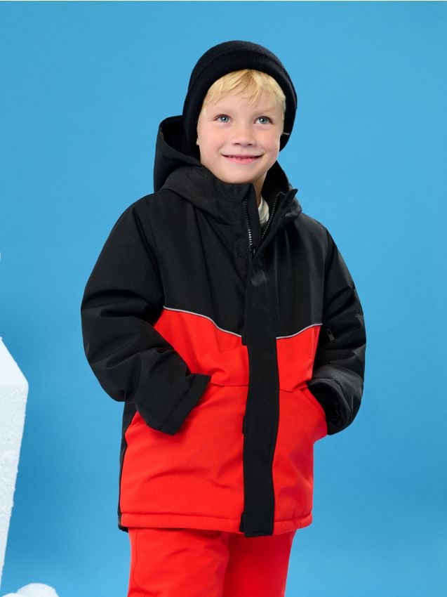 Sinsay - Lyžiarska bunda - oranžová