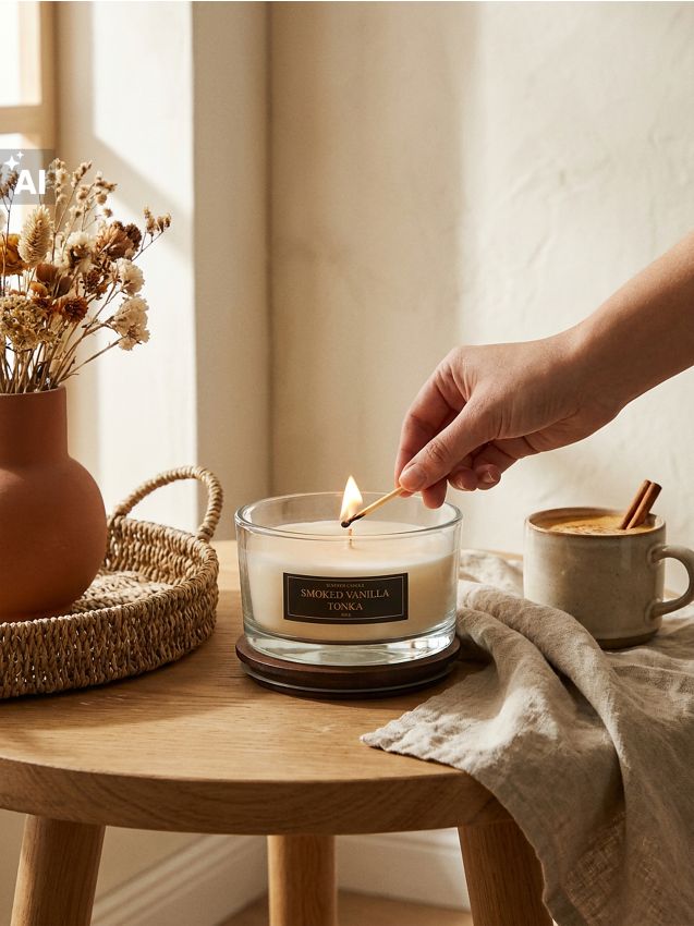 Sinsay - Aromātiskā svece Smoked Vanilla