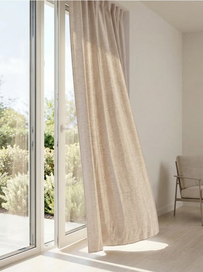 Szenilowa zasłona na taśmie