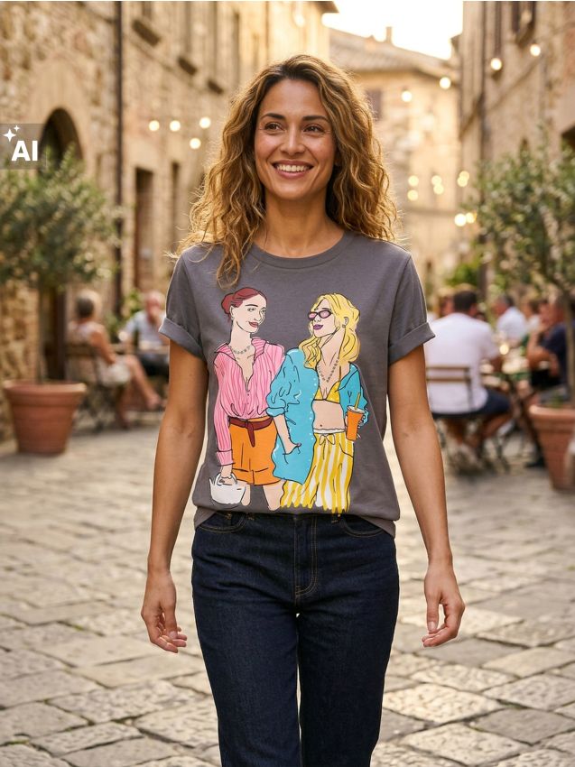Sinsay - Tricou cu imprimeu - gri-închis