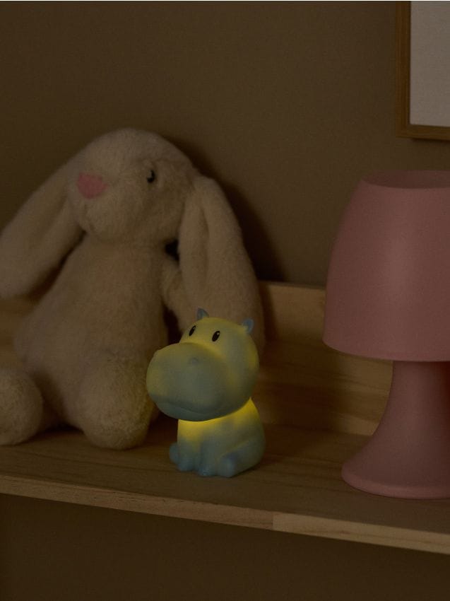 LED lampa nīlzirga formā - SINSAY