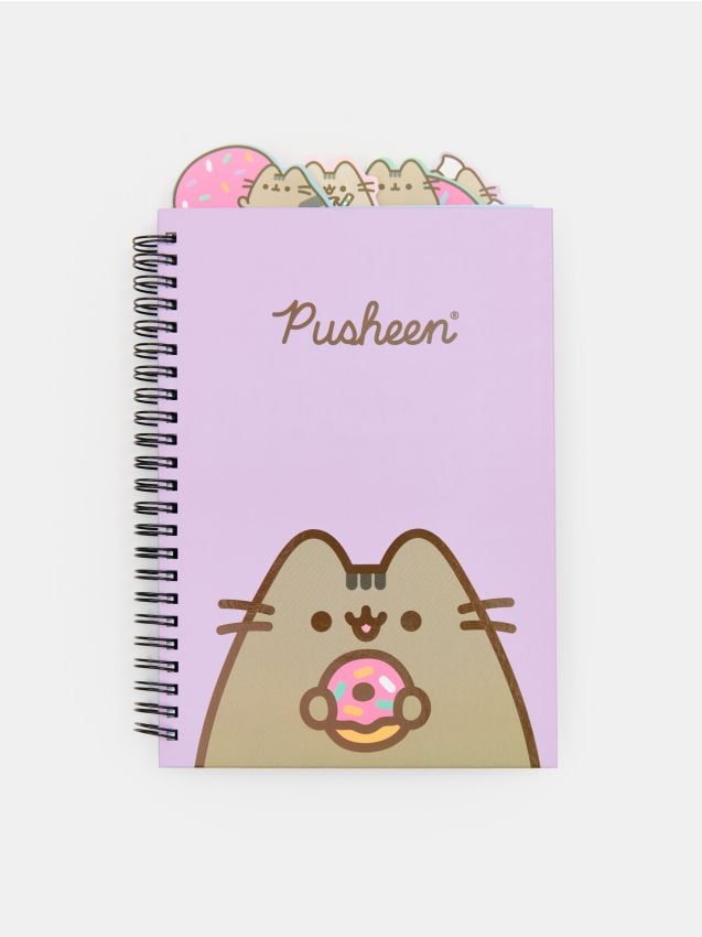Sinsay - Caiet Pusheen - violet-prună
