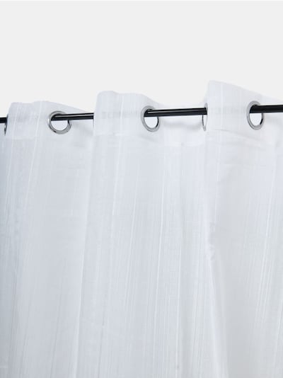 Jednobojna zavesa sa alkama