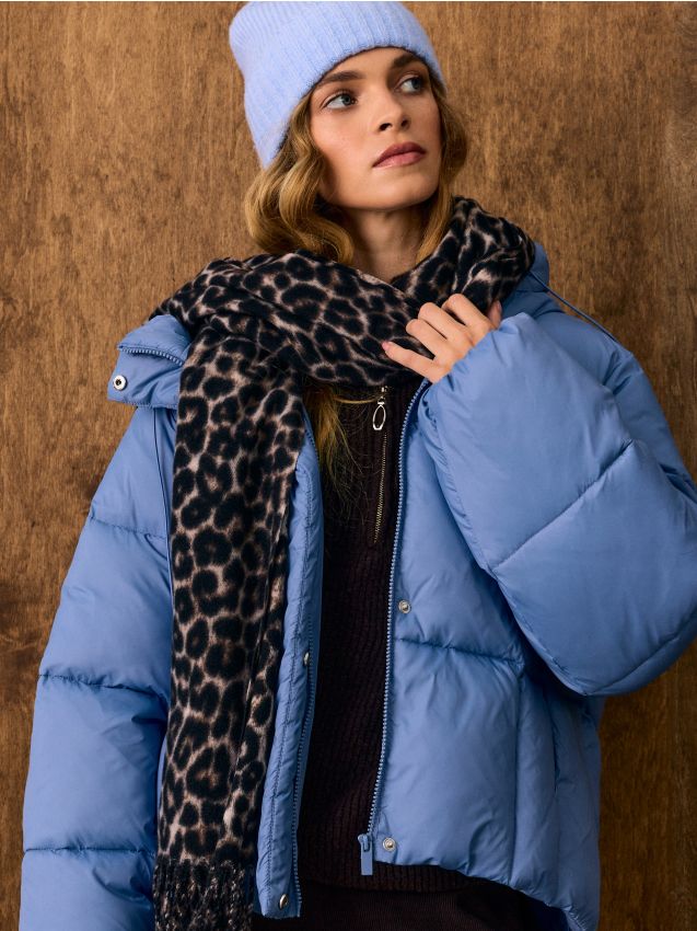 Sinsay - Šal S Leopard Uzorkom