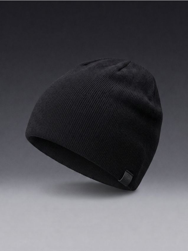 Sinsay - Căciulă Beanie cu amestec de vâscoză - negru