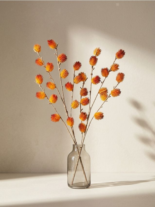 Sinsay - Buchet de crenguțe decorative cu motiv de toamnă 2 pack - maro