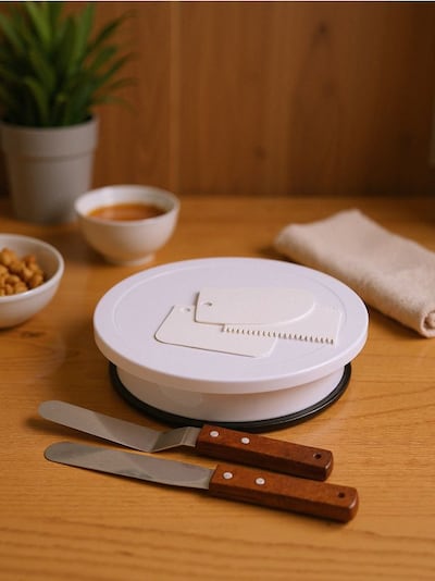 Pöörlev koogialus tarvikutega