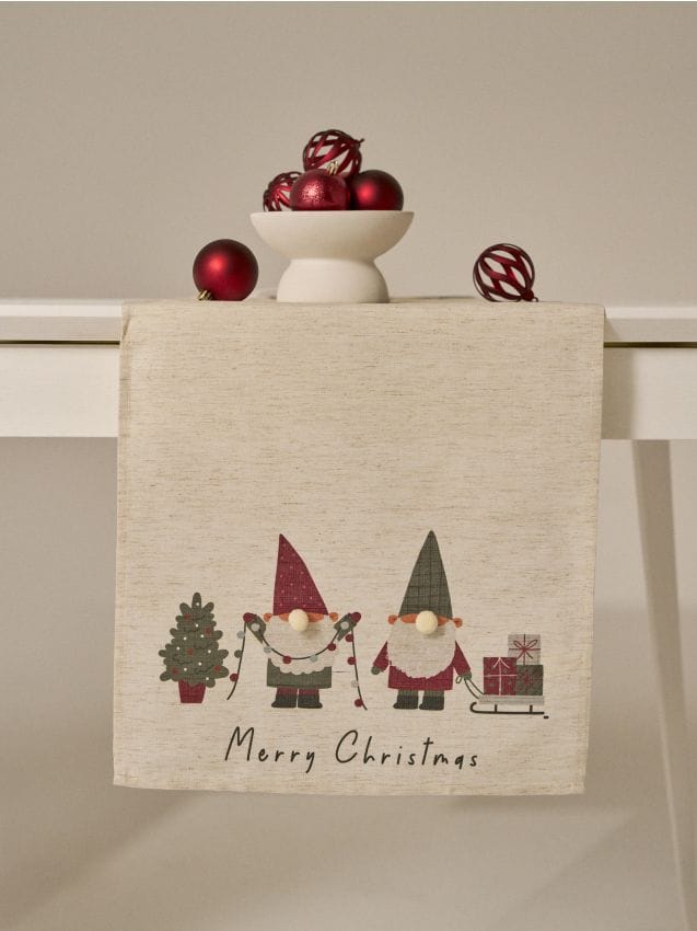 Sinsay - Behúň na stôl - červená