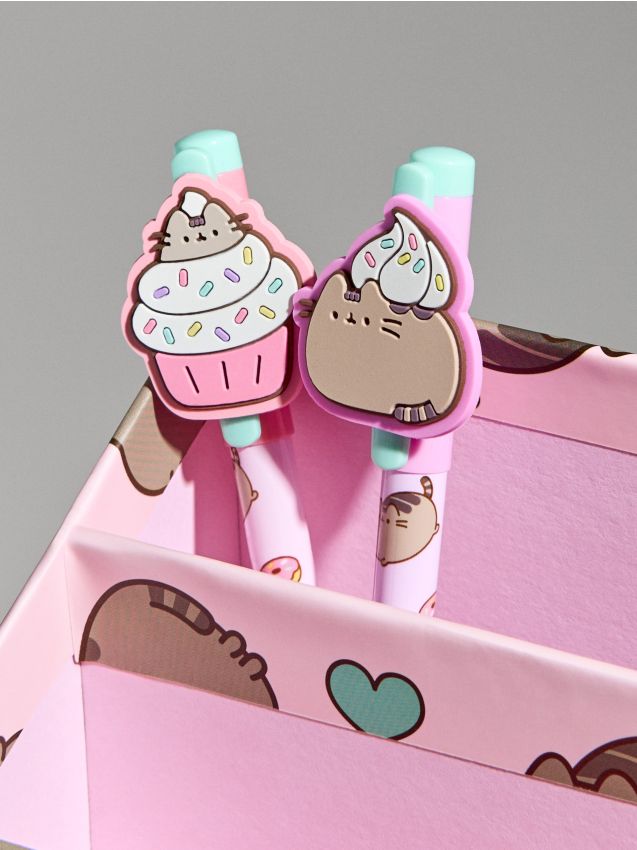 Sinsay - Set de pixuri Pusheen the Cat 2 pack - multicolor