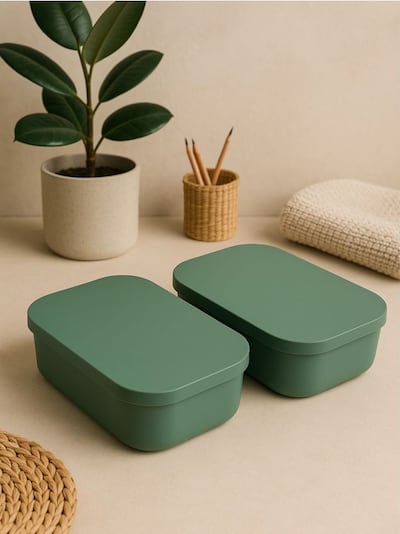 2 коробки з кришкою