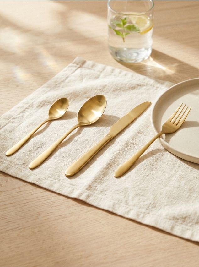 Sinsay - Set de tacâmuri 4 pachet - auriu