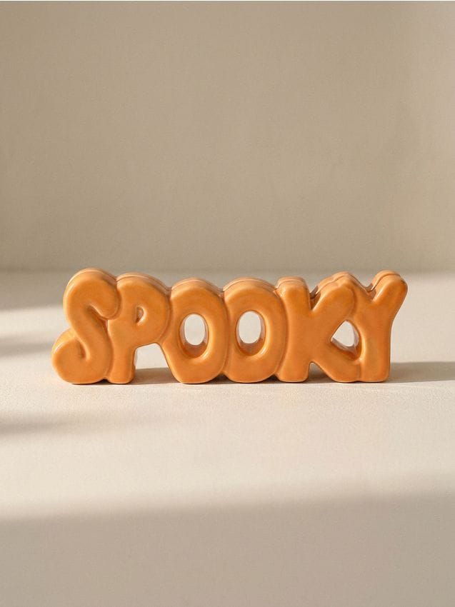 Sinsay - Decorațiune ceramică de Halloween pentru stat - portocaliu