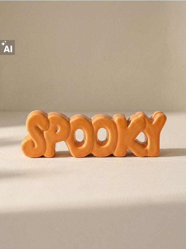 Sinsay - Decorațiune ceramică de Halloween pentru stat - portocaliu