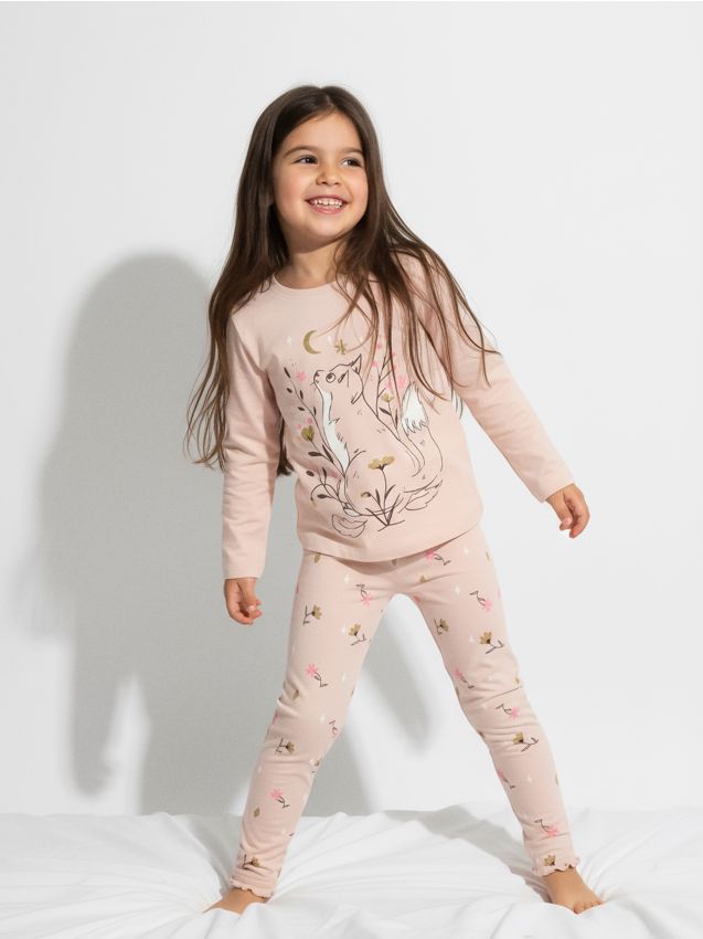 Sinsay - Dvojdielne pyžamo - béžová