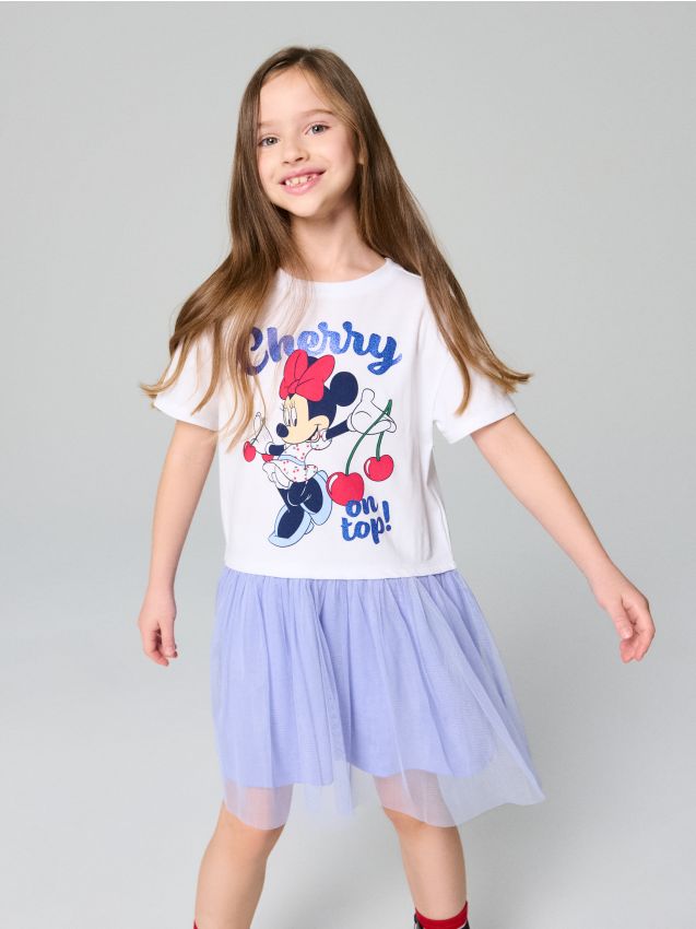 Sinsay - Rochie mini Minnie Mouse - multicolor