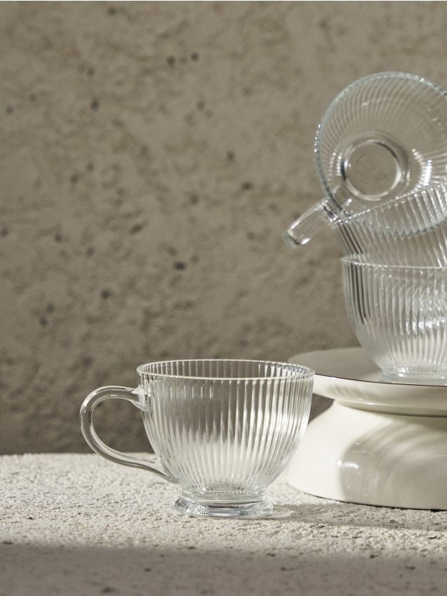 Sinsay - Súprava 4 šálok - biela