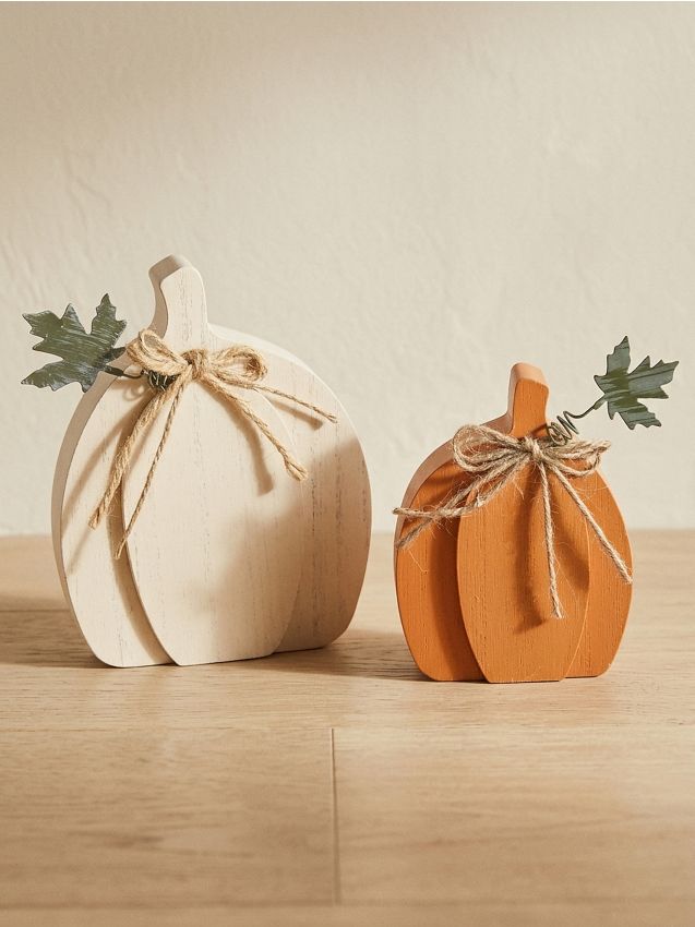 Sinsay - Decorațiuni de sine stătătoare în formă de dovleci 2 pack - multicolor
