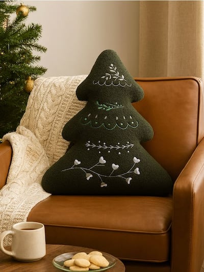Dekorační polštář s vánočním motivem