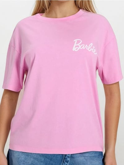 Marškinėliai su piešiniu nugaroje Barbie