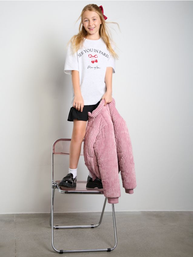 GIRLS` T-SHIRT - SINSAY