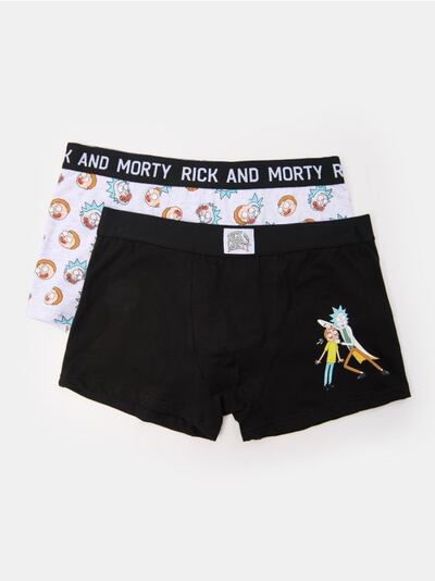 Komplet od 2 para bokserica Rick and Morty