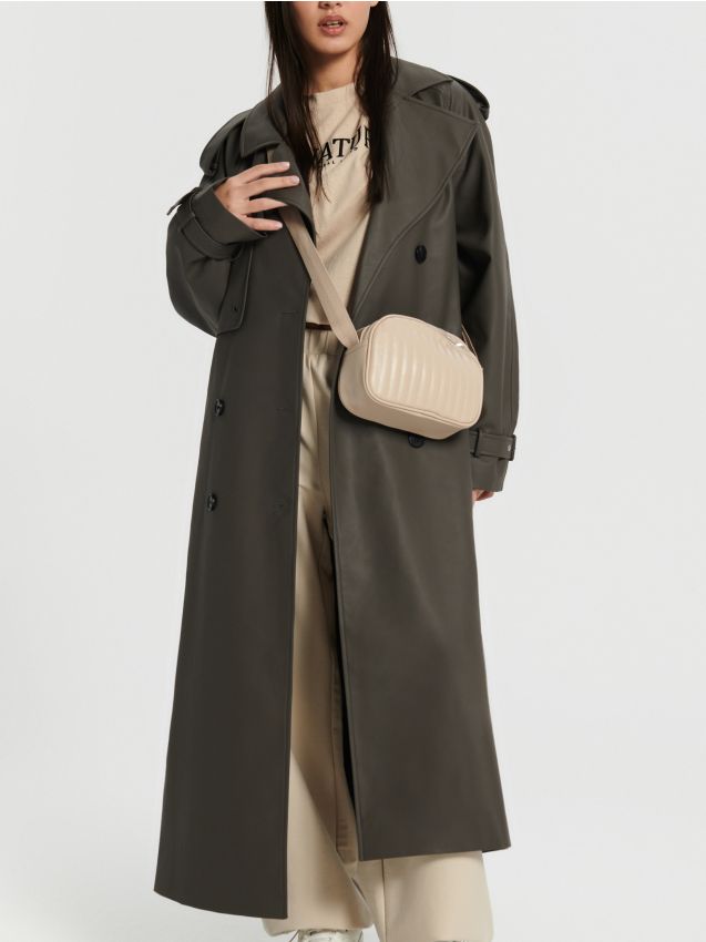 Trench coat Color anthracite - SINSAY - 4484Z-86X