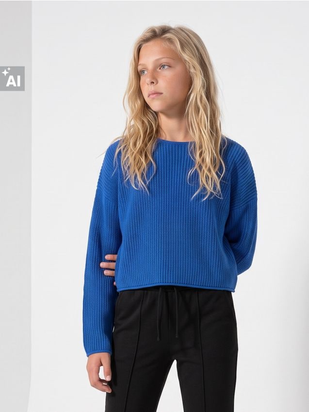 Sinsay - Pulover din tricot striat - altele