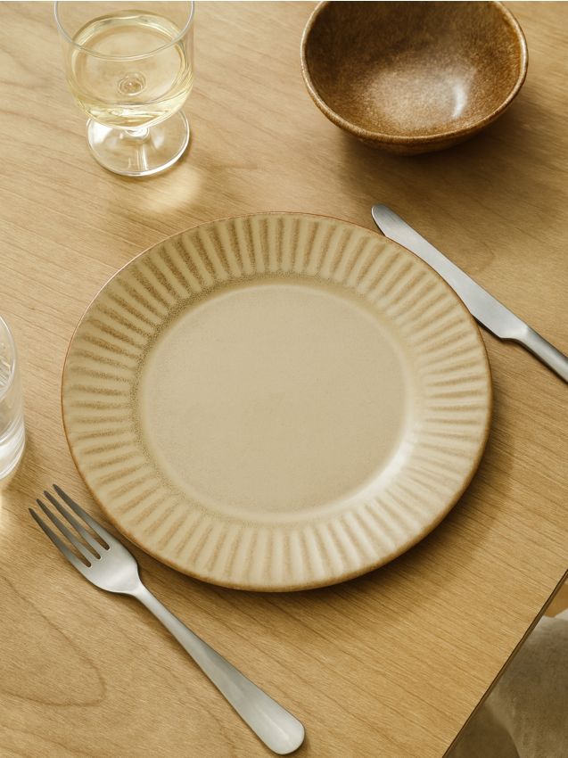 Sinsay - Keramický tanier - khaki
