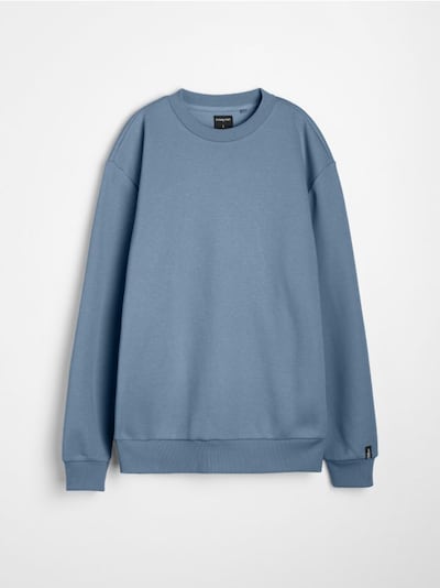 Базова кофта crewneck з домішкою бавовни