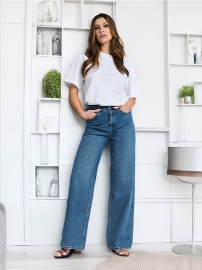 Jeans wide leg