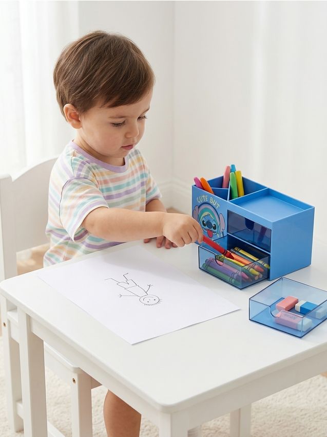 Sinsay - Organizator de birou Stitch - indigo