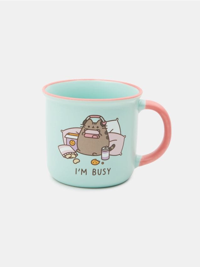 Keramična skodelica z ročajem Pusheen the Cat - SINSAY